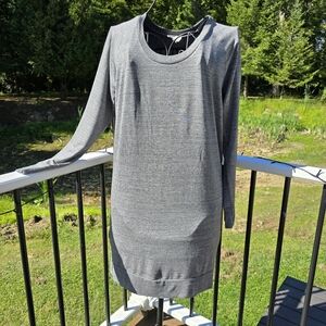Loft Outlet Lounge Sweatshirt Dress, Size L VGUC
